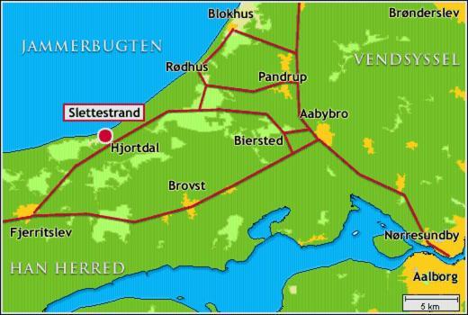 Hotel Højgaarden Slettestrand Buitenkant foto